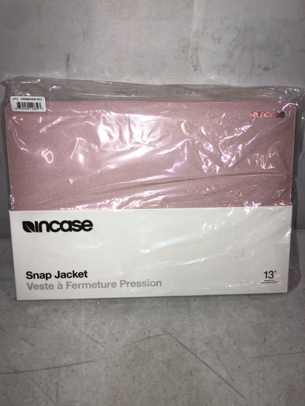 Photo 2 of Incase Snap Jacket for 13-inch MacBook Pro Thunderbolt 3 (USB-C) Rose Quartz