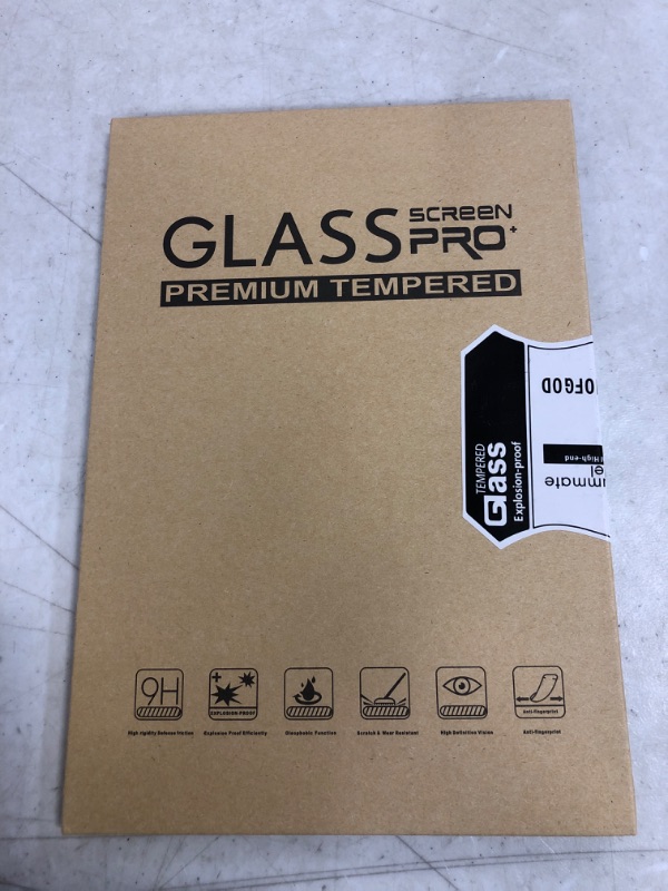 Photo 2 of KXOYJAD Screen Protector for Fire 7 2019/7 Kids Pro 2021 Tablet, Tempered Glass Film(2 Pack) - Factory Seal