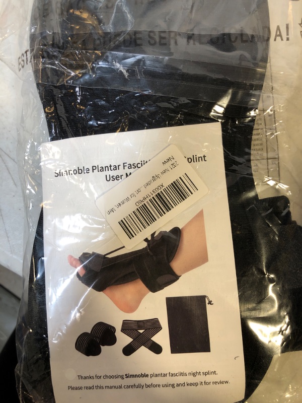 Photo 1 of 2021 New Upgraded Plantar Fasciitis Night Splint, Adjustable Ankle Brace Foot Drop Orthotic Brace Night Splint for Plantar Fasciitis, Arch Foot Pain, Achilles Tendonitis Support for Women, Men
