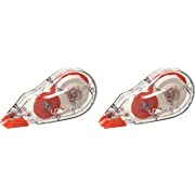 Photo 1 of UNV75606 - Universal Correction Tape with Bi-Directional Dispenser, Non-Refillable, 1/5" x 315", 6/Box - 2 Pack