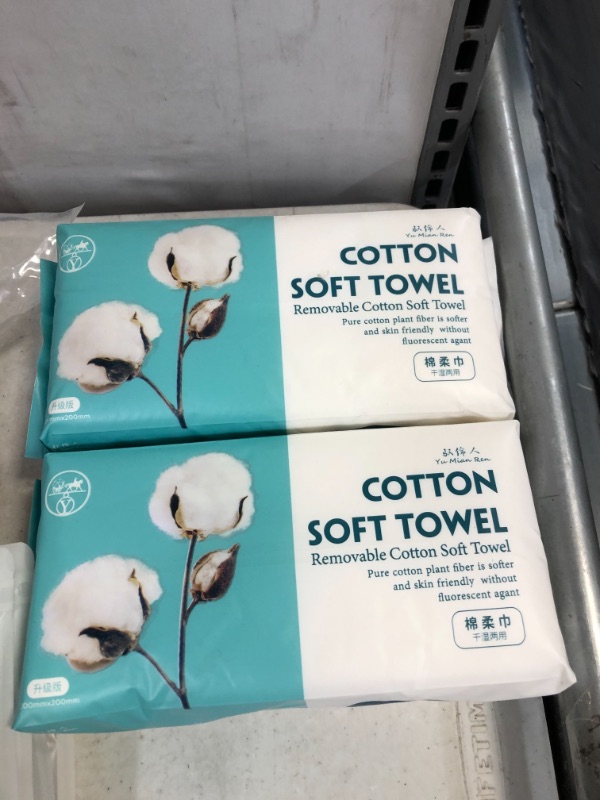 Photo 1 of  COTTON SOFT TOWEL,  Cotton, Lint-Free Cotton Tissues (2 Pack)
