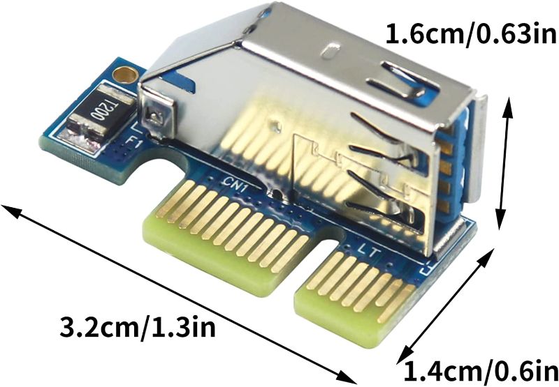 Photo 1 of PCIe to PCI Adapter Card,PCI Express x1 to PCI Converter,PCI-e Extender Card with USB3.0 Cable for Desktop Sound Card
