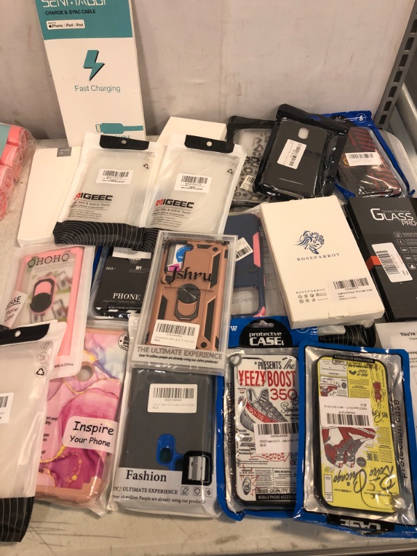 Photo 1 of 22 PIECE PHONE CASE/ACCESSORY LOT 