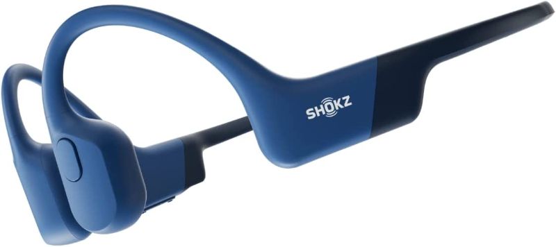 Photo 1 of Shokz OpenRun (AfterShokz Aeropex) - Open-Ear Bluetooth Bone Conduction Sport Headphones - Sweat Resistant Wireless Earphones for Workouts and Running - Built-in Mic, with Headband
