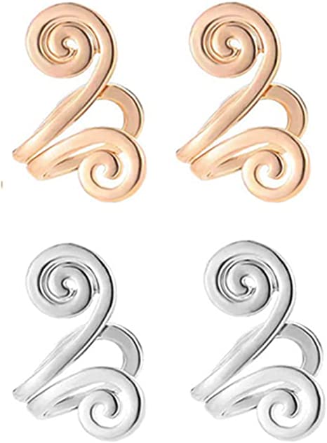 Photo 1 of Acupressure S_limming Earrings,Acupressure Earrings, Non Piercing Acupressure S_limming Earrings, Ear Cuff Clip for Women Men ( 3 PACKS ) 
