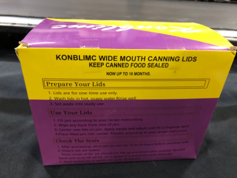 Photo 4 of 220-Count Canning Lids Regular Mouth Canning Lids for Ball, Kerr Jars, Split-Type Metal Mason Jar Lids and Secure Canning Jar Lids, 100% Fit for Regular Mouth Jars(220-Count, 70 mm) regular lids , 70---factory sealed