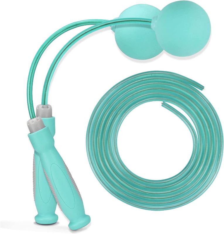 Photo 1 of BOOOMU Jump Rope,Cordless Jump Rope,New Self-locking Setting of The Handle Can Fast and Convenient to Replace the rope or weighting ball.