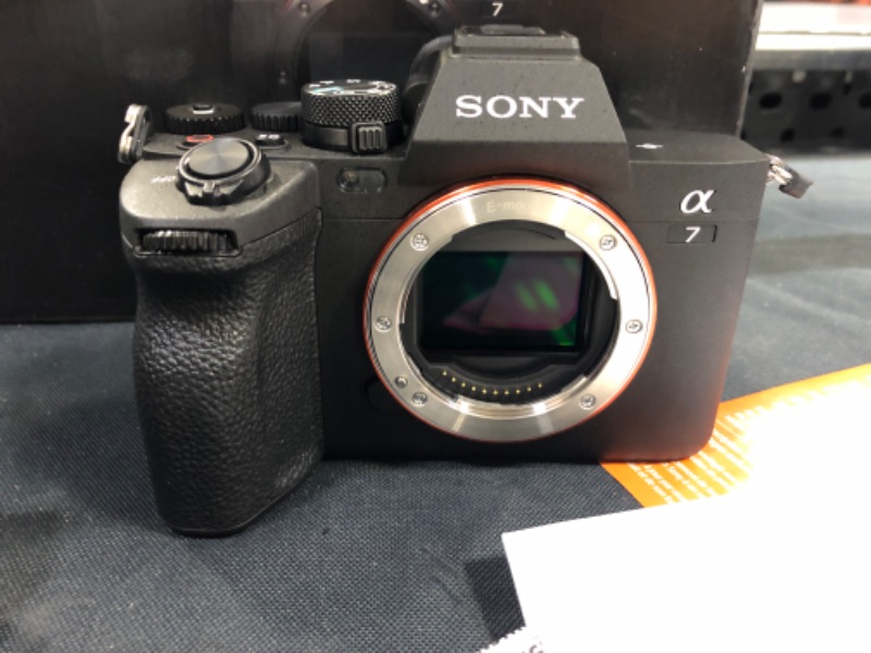 Photo 3 of Sony Alpha 7 IV Full-frame Mirrorless Interchangeable Lens Camera,Body Only , Black Body Only Base