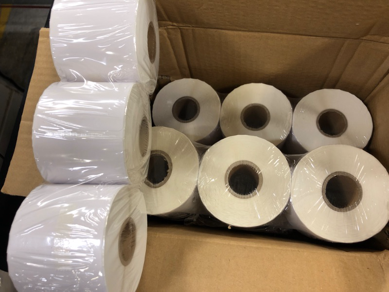 Photo 2 of Labelebal 12 Rolls Compatible 2-5/16" x 4"(59 mm x 101 mm) Direct Thermal Labels Replacement for DYMO 30256 Postage Address Shipping Compatible for DYMO & Rollo & Zebra Printer (300 Labels/Roll) 2-5/16" x 4" - 12 Rolls(3600 Labels)