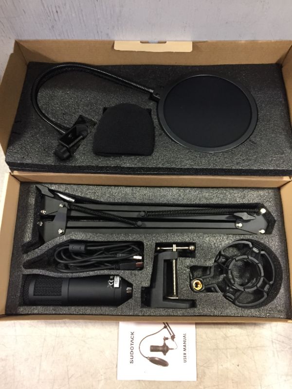 Photo 2 of SUDOTACK ST-800 USB CONDENSER PODCASTING MICROPHONE SET 