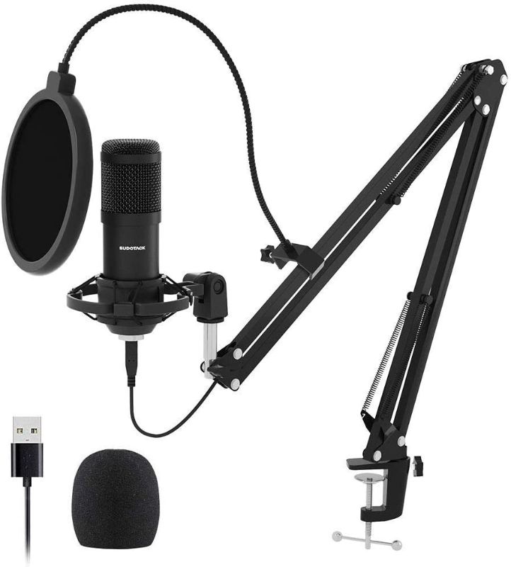 Photo 1 of SUDOTACK ST-800 USB CONDENSER PODCASTING MICROPHONE SET 