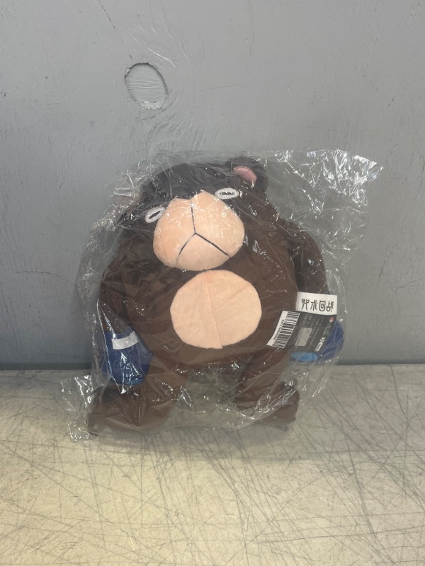 Photo 2 of Jujutsu Kaisen Plush Bear Satoru Gojo Curse Skeleton Toy Doll Plush Brown Bear 10 inches
