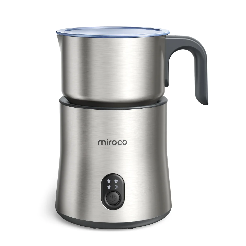 Photo 1 of Miroco Detachable Milk Frother, 4 in 1 Automatic Stainless Steel Milk Steamer
