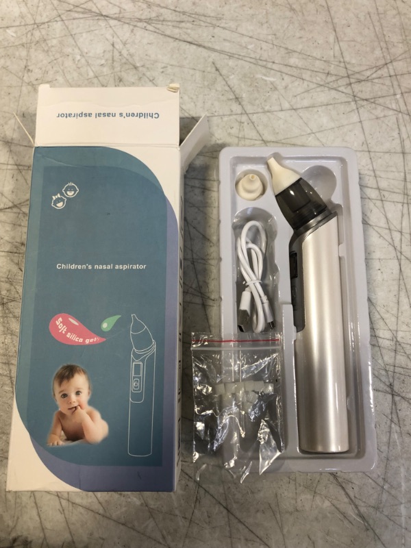 Photo 2 of Baby Nasal Aspirator | Electric Nose Suction for Baby | Rechargeable Baby Nose Sucker, Booger Sucker for Toddlers and Newborns, 6 Levels of Suction.