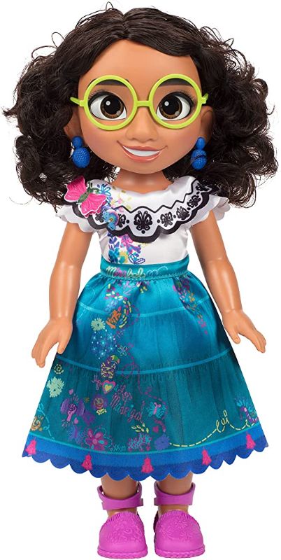Photo 1 of Disney Encanto Mirabel Doll - 14 Inch Articulated Fashion Doll with Glasses & Shoes
