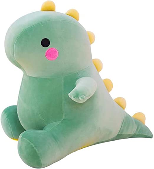 Photo 1 of Cute Stuffed Animal Plush Toys, Cartoon Dinosaur Toy, Soft Plushies for Girls Plush Doll Gifts for Kids Boys Babies Toddlers (A-Green, 9.8 Inch)
