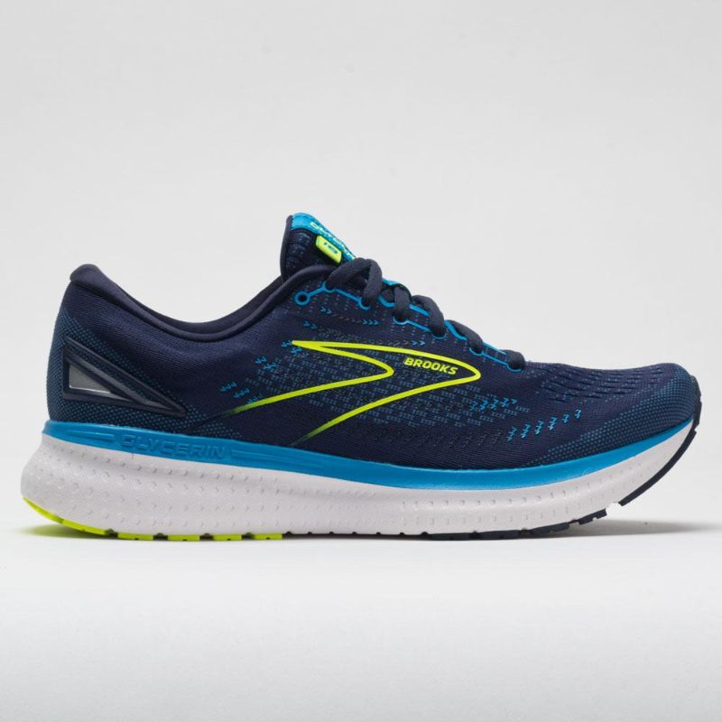 Photo 1 of Brooks Glycerin 19 Men's Running Shoes Navy/Blue/Nightlife***SIZE 10