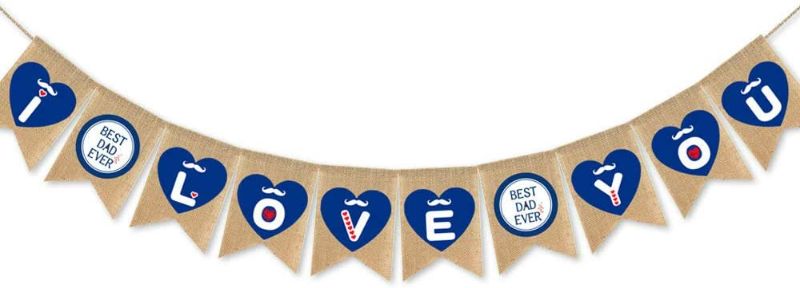 Photo 1 of 2 PACK--Best Dad Ever Banner