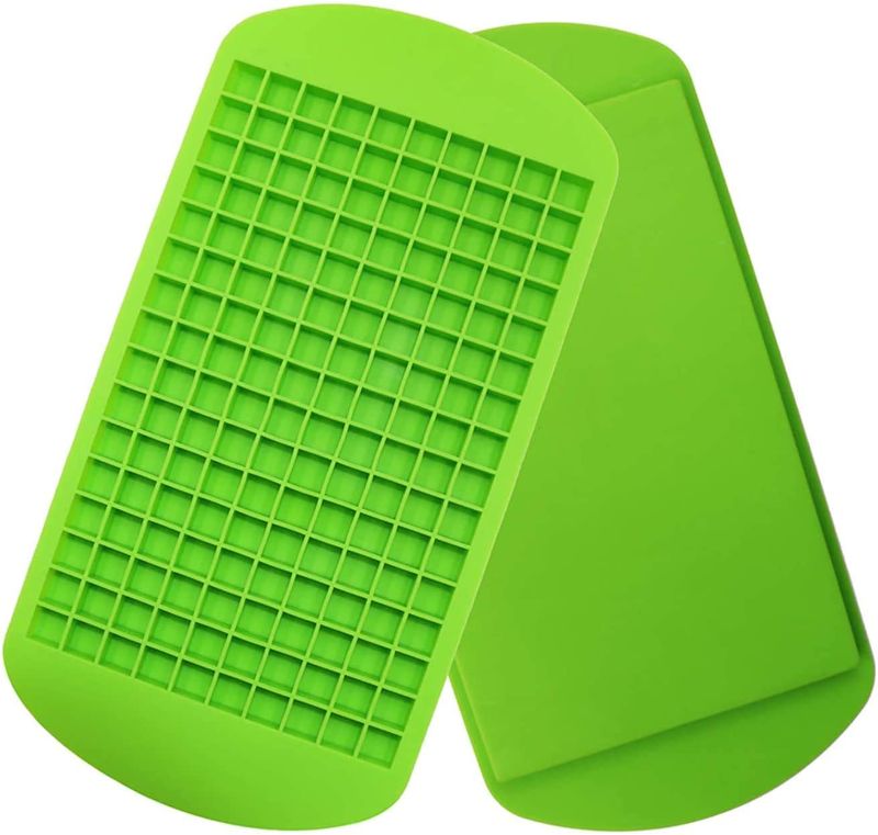 Photo 1 of 2 PACK (4 TOTAL) Ice Cube Trays Green

