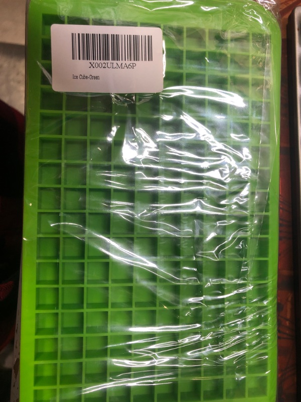 Photo 2 of 2 PACK (4 TOTAL) Ice Cube Trays Green
