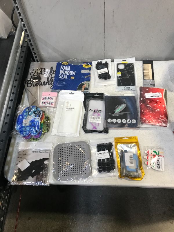 Photo 1 of 16 PCS MISC. ITEMS BAG LOT