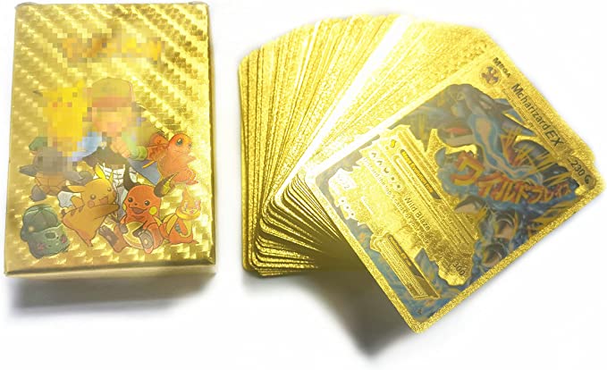 Photo 1 of 110 PCS Deck Box Gold Foil Cards Rare Cards