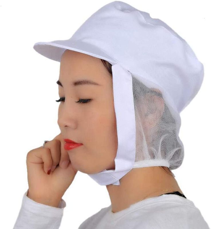 Photo 1 of 3 Pack Cap Dustproof to Prevent Hair Loss Women's and Men's Cap Working Hat Sun Cap Windproof Strap
