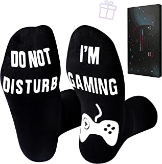 Photo 1 of Do Not Disturb I'm Gaming Socks, Novelty Funny Socks Gifts Birthday(3)