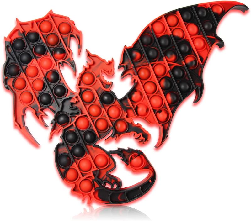 Photo 1 of Dragon Big Size Pop Push it Fidget Popper Toy