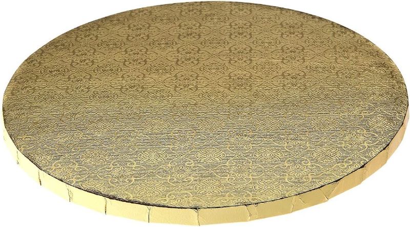 Photo 1 of 12" Gold Round Drum, 1/2", 6 Count
