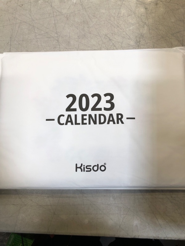 Photo 2 of Kisdo Large Wall Calendar 2022-2023(16.3”x11.4”) , Desk Calendar with to-do list and notes, 15 Months Calendar from Oct.2022 - Dec. 2023, 2022-2023 Calendar With Julian Dates for Home Schooling Plan & Schedule
