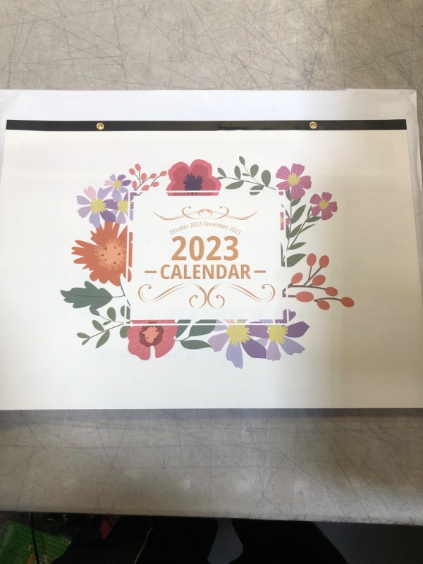 Photo 3 of Kisdo Large Wall Calendar 2022-2023(16.3”x11.4”) , Desk Calendar with to-do list and notes, 15 Months Calendar from Oct.2022 - Dec. 2023, 2022-2023 Calendar With Julian Dates for Home Schooling Plan & Schedule
