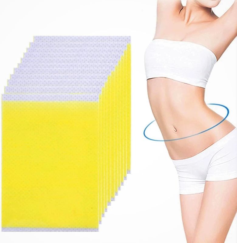 Photo 1 of 100Pcs Belly Button Patch - Natural Plant Abdomen Navel Patch for Women and Men 2pcs