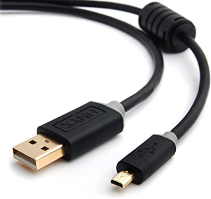 Photo 1 of Axiom 5’ USB Cable for Nikon CoolPix, L, D, P, Series Digital Cameras
