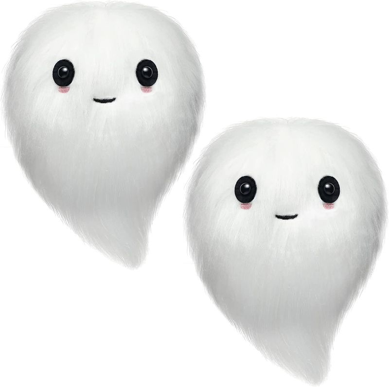 Photo 1 of 2 Halloween Plush Ghost Mini Stuffed Animal Doll Gifts Cute Ghost Plush Halloween Toys Ghost Stuffed Animal Soft Stuffed Toys Fun Halloween Party Favors Decorations for Spooky Events Photo Booth Props
