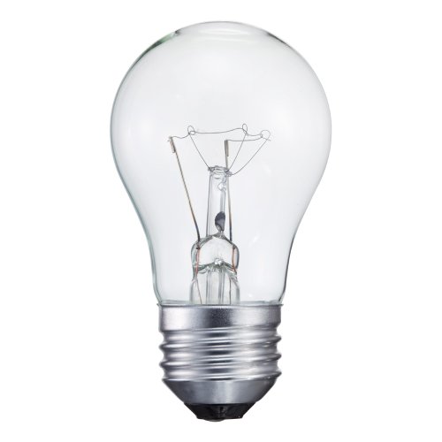 Photo 1 of 2 COUNT Philips 40-Watt A15 Incandescent Clear Appliance Light Bulb