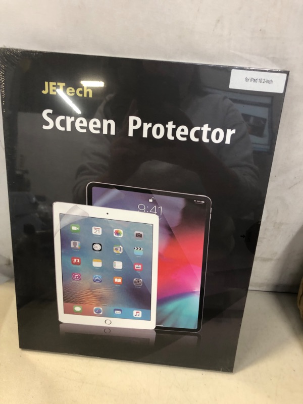 Photo 2 of JETech Paper Screen Protector Compatible with iPad (10.2-Inch, 2021/2020/2019 Model, 9/8/7 Generation), Anti-Glare, Matte PET Paper Film