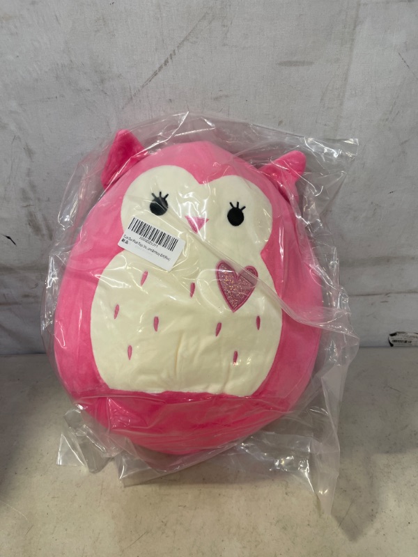 Photo 2 of Cute Owl Plush Toys, Valentine's Day Plushie Doll ,Stuffed Animals for Kids Halloween,Christmasan and Birthday Gift(Pink)
