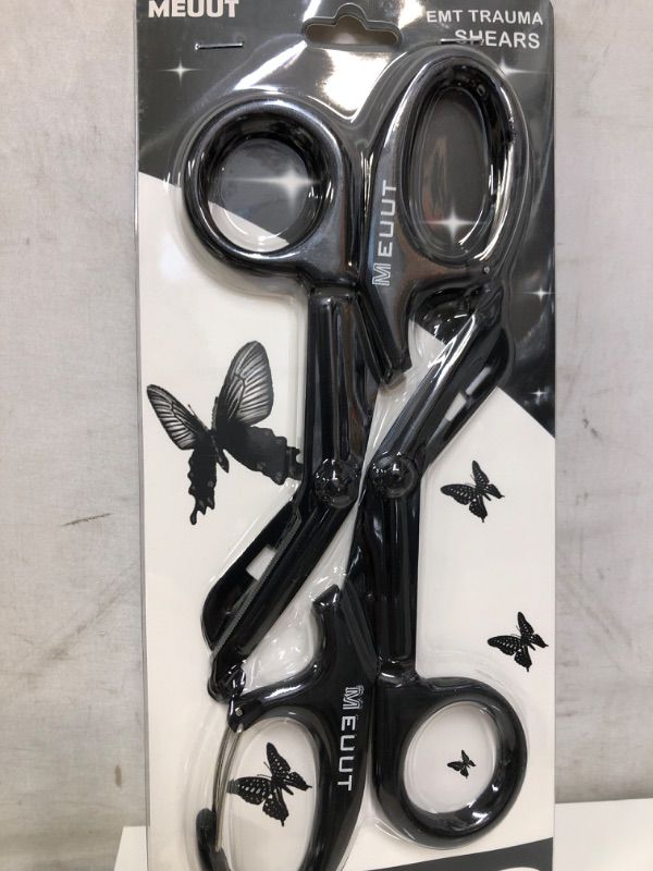 Photo 2 of 2 Pack Medical Scissors with Carabiner-7.5" Bandage Shears