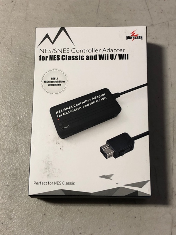 Photo 2 of May Flash NES/SNES Controller Adapter for NES Classic and Wii U/Wii
