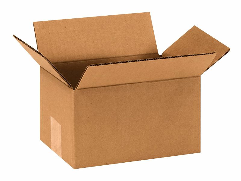 Photo 1 of Aviditi 965 Corrugated Cardboard Box 9" L x 6" W x 5" H, Kraft, for Shipping, Packing and Moving (Pack of 25)
