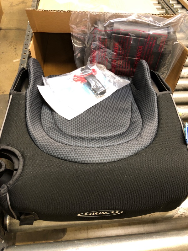 Photo 2 of Graco® TurboBooster® LX Backless Booster with Affix Latch | Backless Booster Seat for Big Kids Transitioning to Vehicle Seat Belt