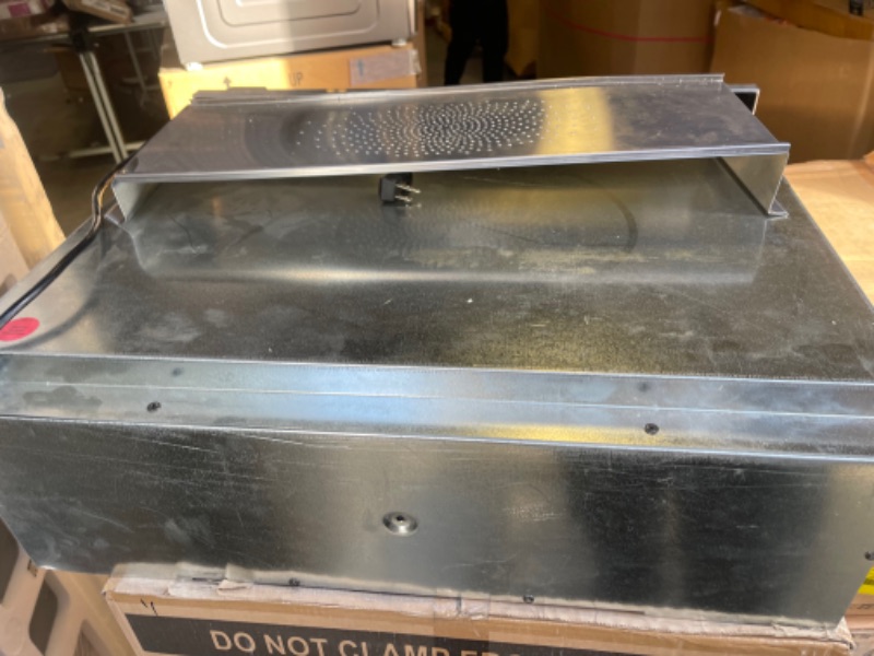 Photo 3 of DACOR RNWD30PS 30" Renaissance Warming Drawer with 1.73 Cu. Ft. Capacity, NO OTHER ACCESSORIES, UNABLE TO TEST, MINOR MARKINGS/SCUFFS AS A RESULT OF NOT BEING PACKAGED 