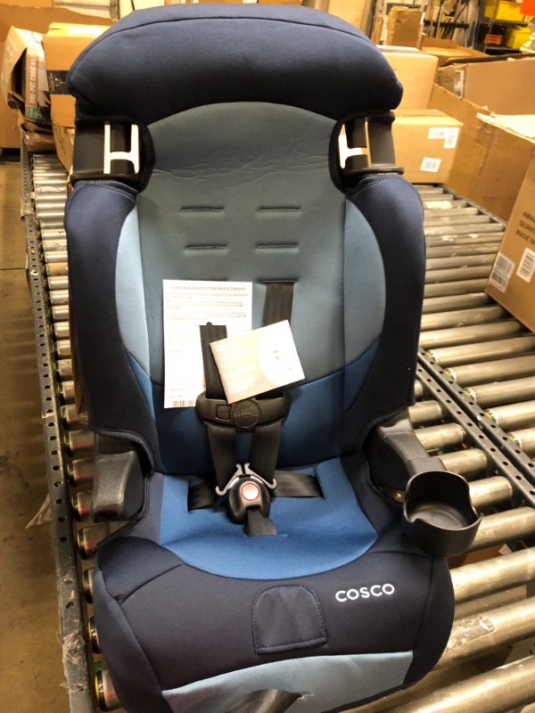 Photo 2 of Cosco Finale DX 2 in 1 Booster Car Seat Sport Blue