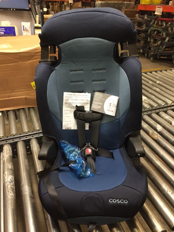 Photo 2 of Cosco Finale DX 2 in 1 Booster Car Seat Sport Blue