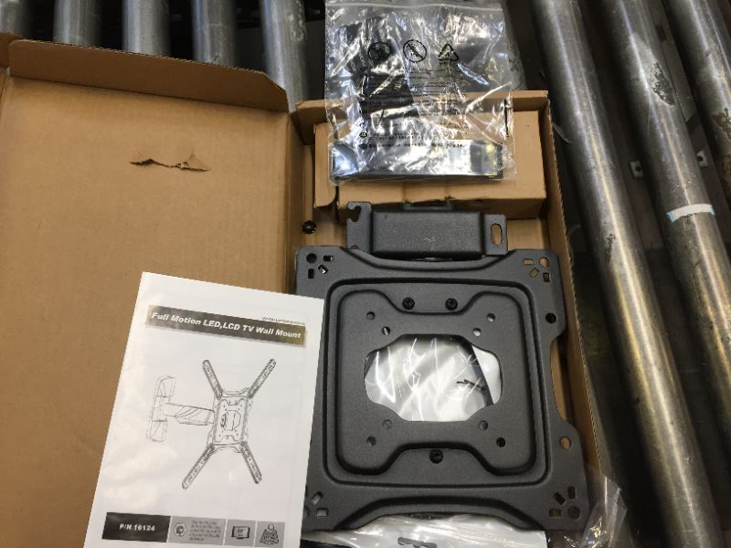 Photo 2 of Monoprice EZ Series Low Profile Full-Motion Articulating TV Wall Mount Bracket For TVs 23in to 55in, Max Weight 77lbs, E