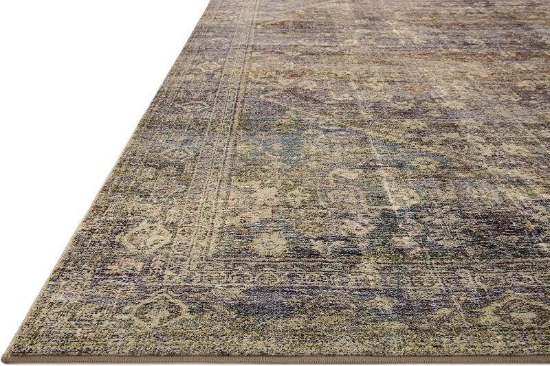 Photo 1 of Amber Lewis x Loloi Morgan Collection MOG-05 Spice / Lagoon, Traditional 8'-3" x 11'-3" Area Rug feat. CloudPile™
