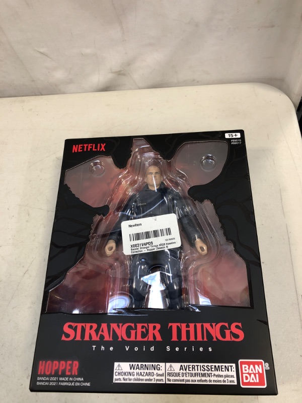 Photo 2 of Bandai Stranger Things 6” Hawkins Figure Collection - Hopper (Season 4)
(FACTORY SEALED)