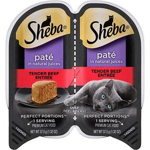 Photo 1 of 2.65 Oz Sheba Perfect Portions Premium Pate Beef Entree - Pack of 24
exp 8/8/2024