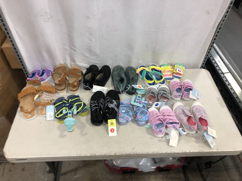 Photo 1 of Assorted Target shoes bundle **ASSORTED SIZES AND STYLES BUNDLE** 